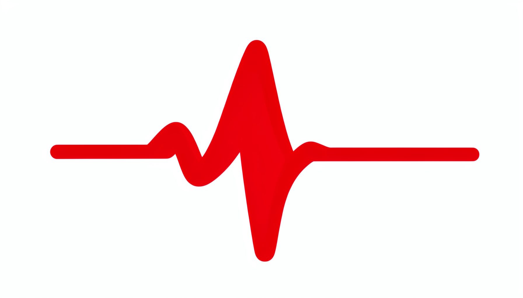 Syndromic Surveillance logo — a stylized red pulse wave on a white field, conveying public health monitoring and early detection